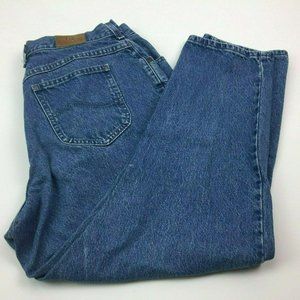 Lee Original Jeans Womens Petite Straight Leg Blue